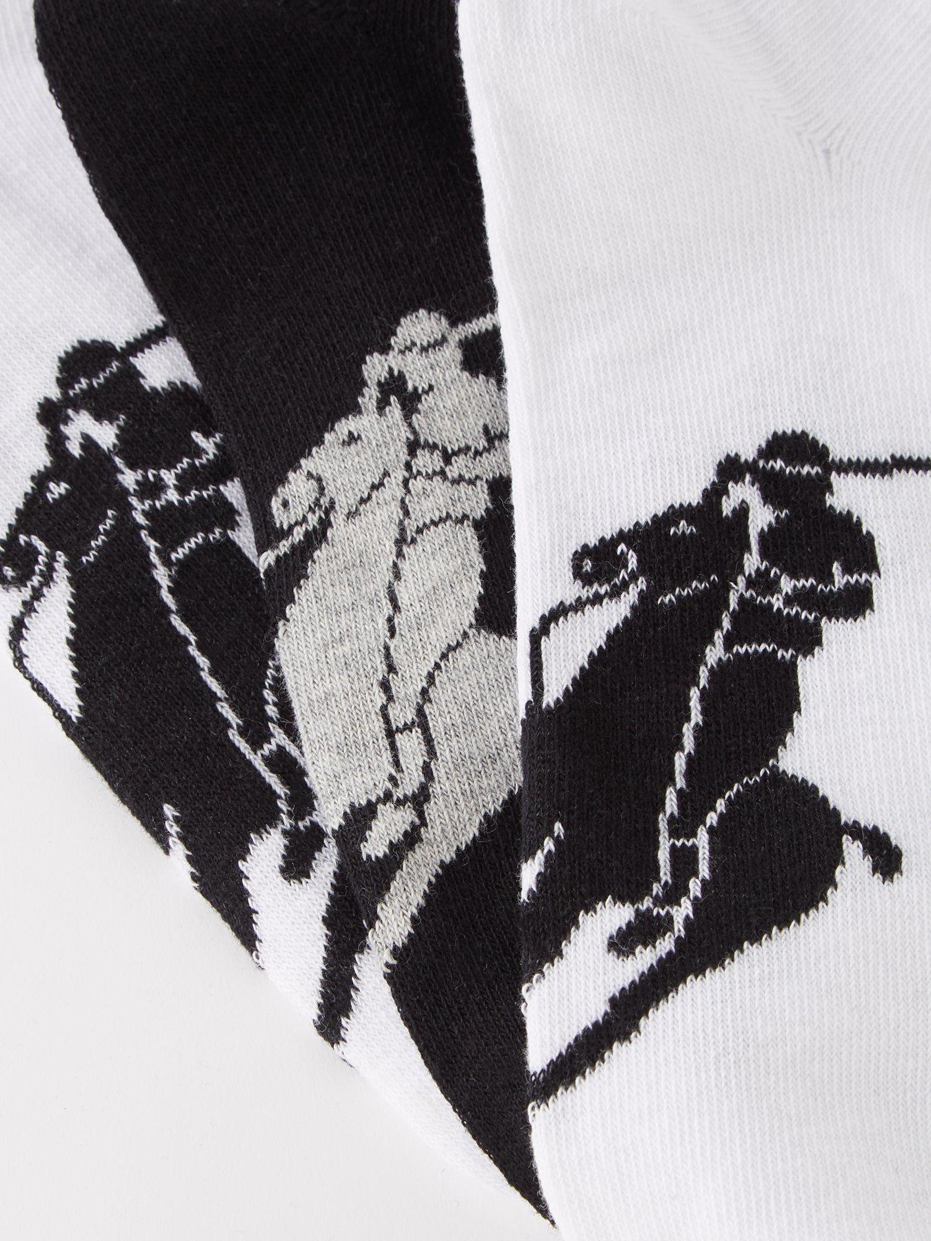 Polo Ralph Lauren Polo Ralph Lauren 3 Pack Trainer Socks - White