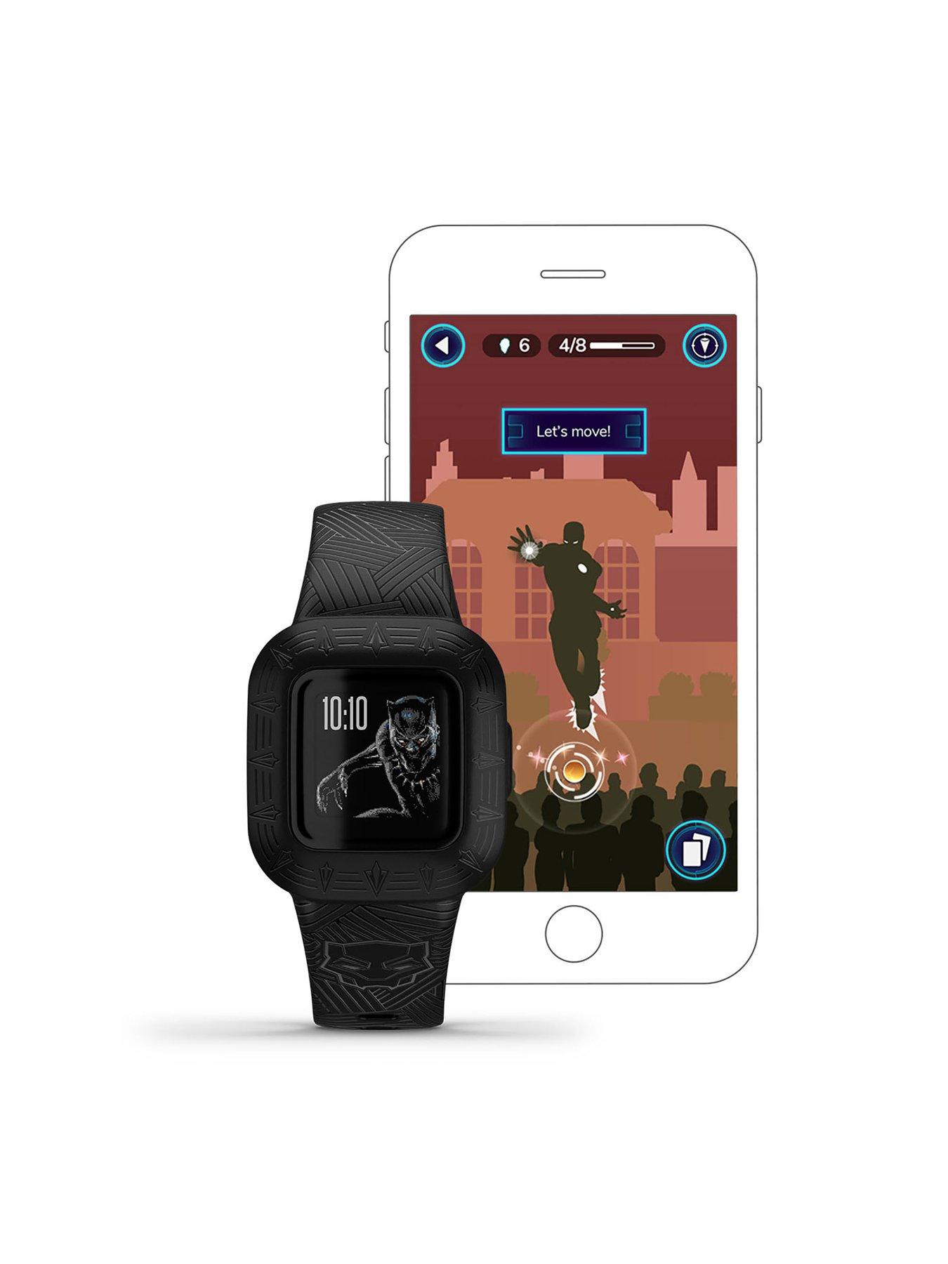 Image 7 of 8 of Garmin Vivofit jr 3 Fitness Tracker -&nbsp;Black Panther