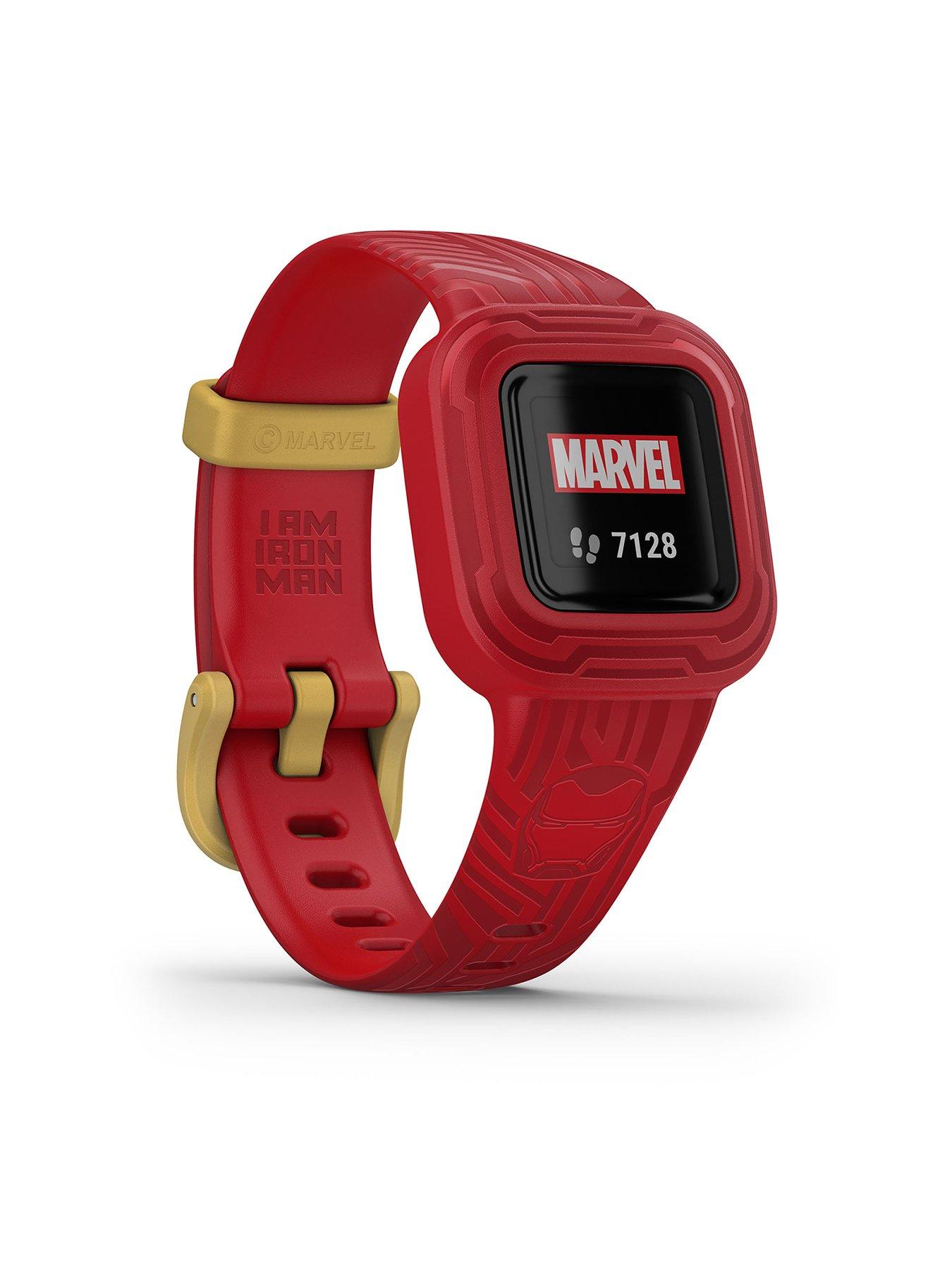 Image 1 of 8 of Garmin vivofit jr3, WW, Iron Man
