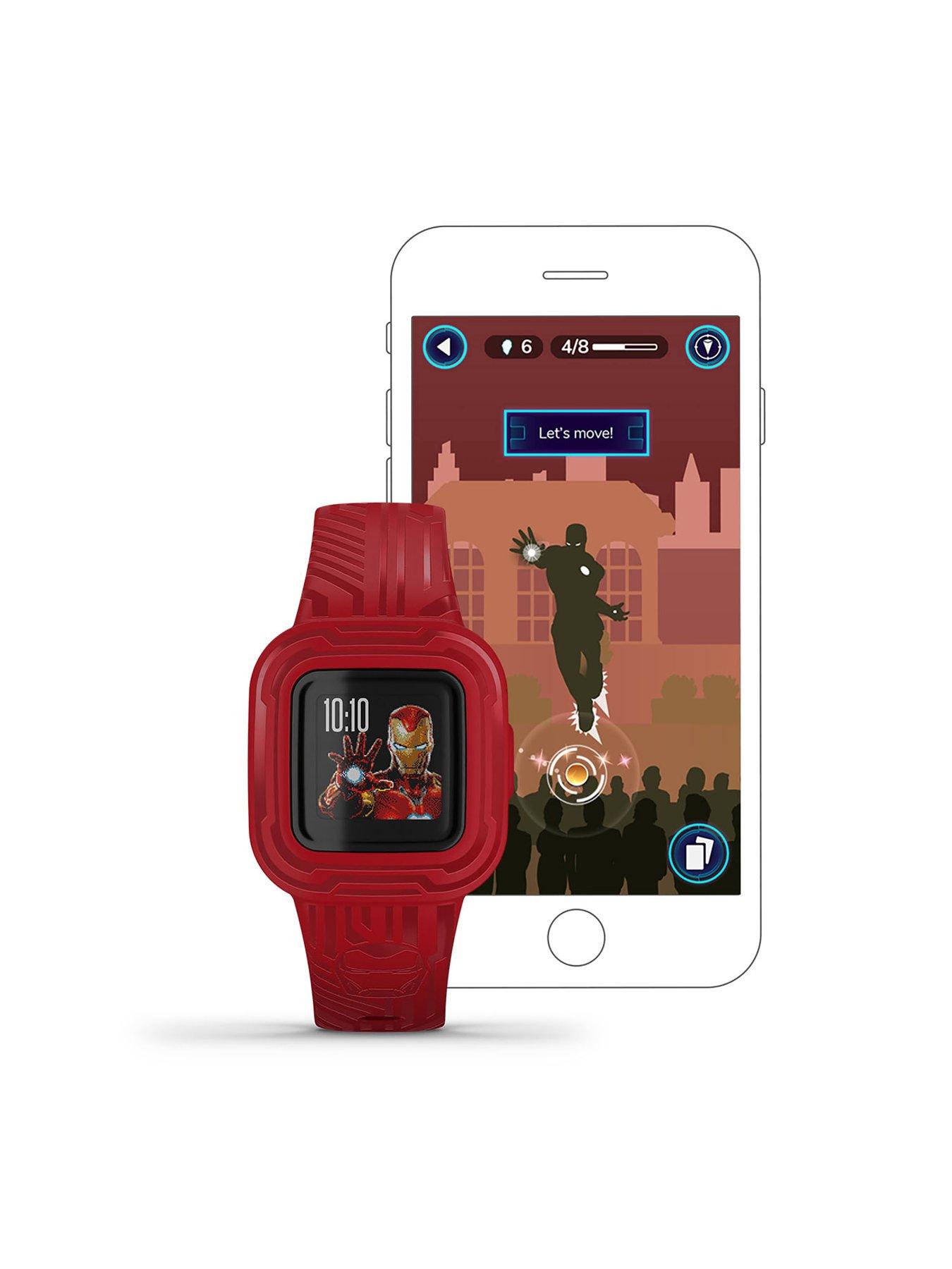 Image 7 of 8 of Garmin vivofit jr3, WW, Iron Man