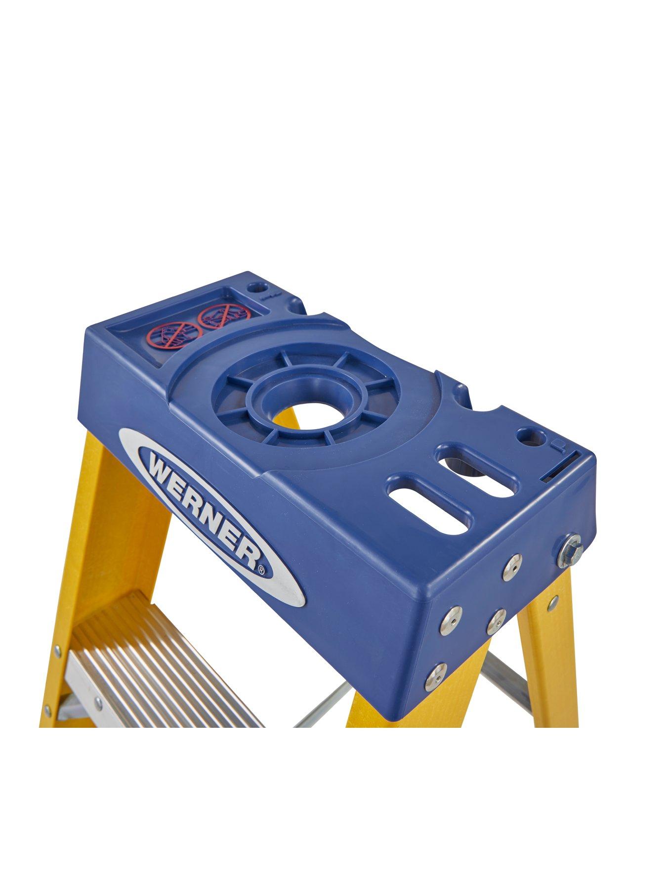 Image 4 of 7 of Werner Werner Fibreglass 6 tread Stepladder