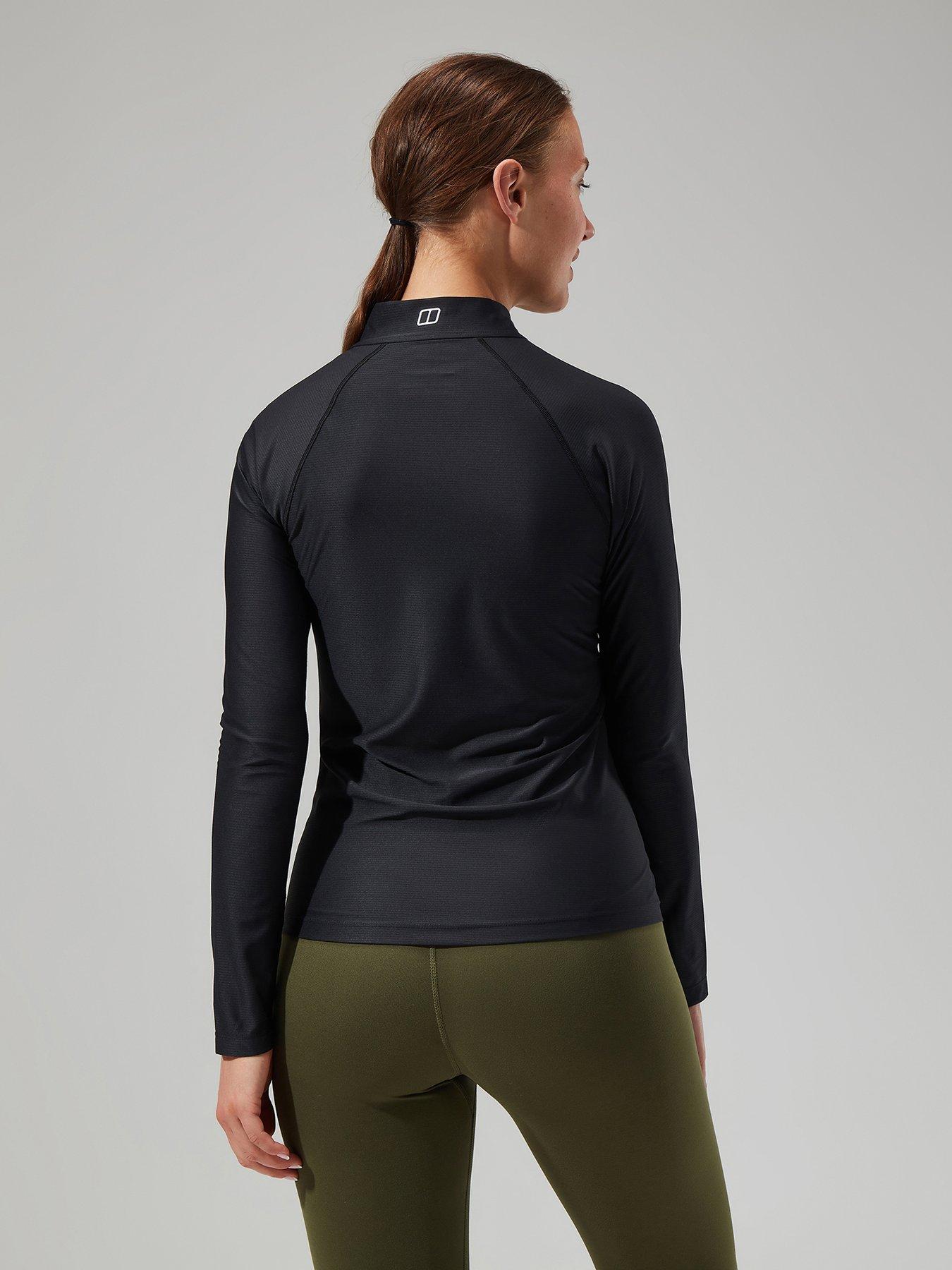 berghaus-247-long-sleevenbsphalf-zip-tech-top-blackstillFront