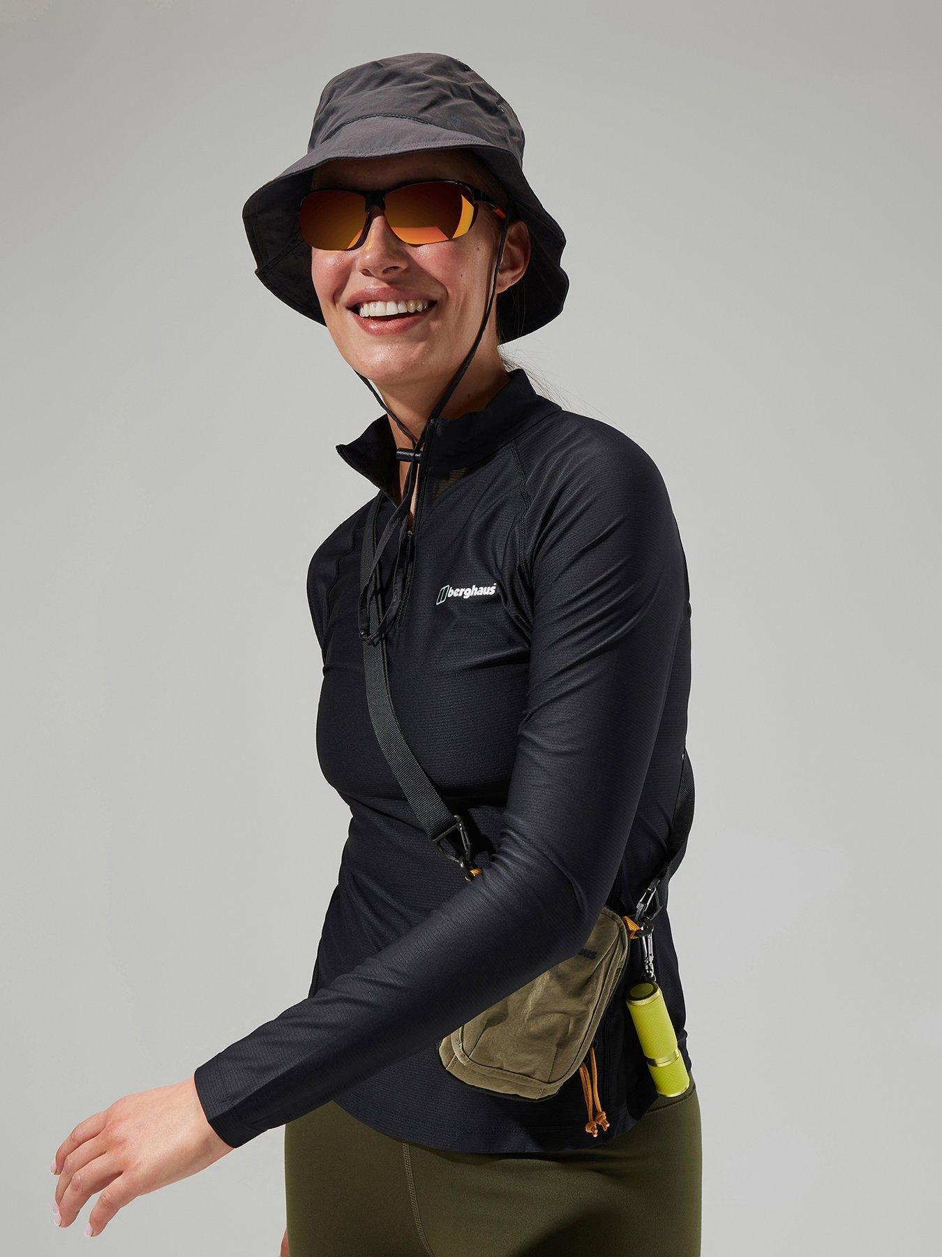 berghaus-247-long-sleevenbsphalf-zip-tech-top-blackoutfit
