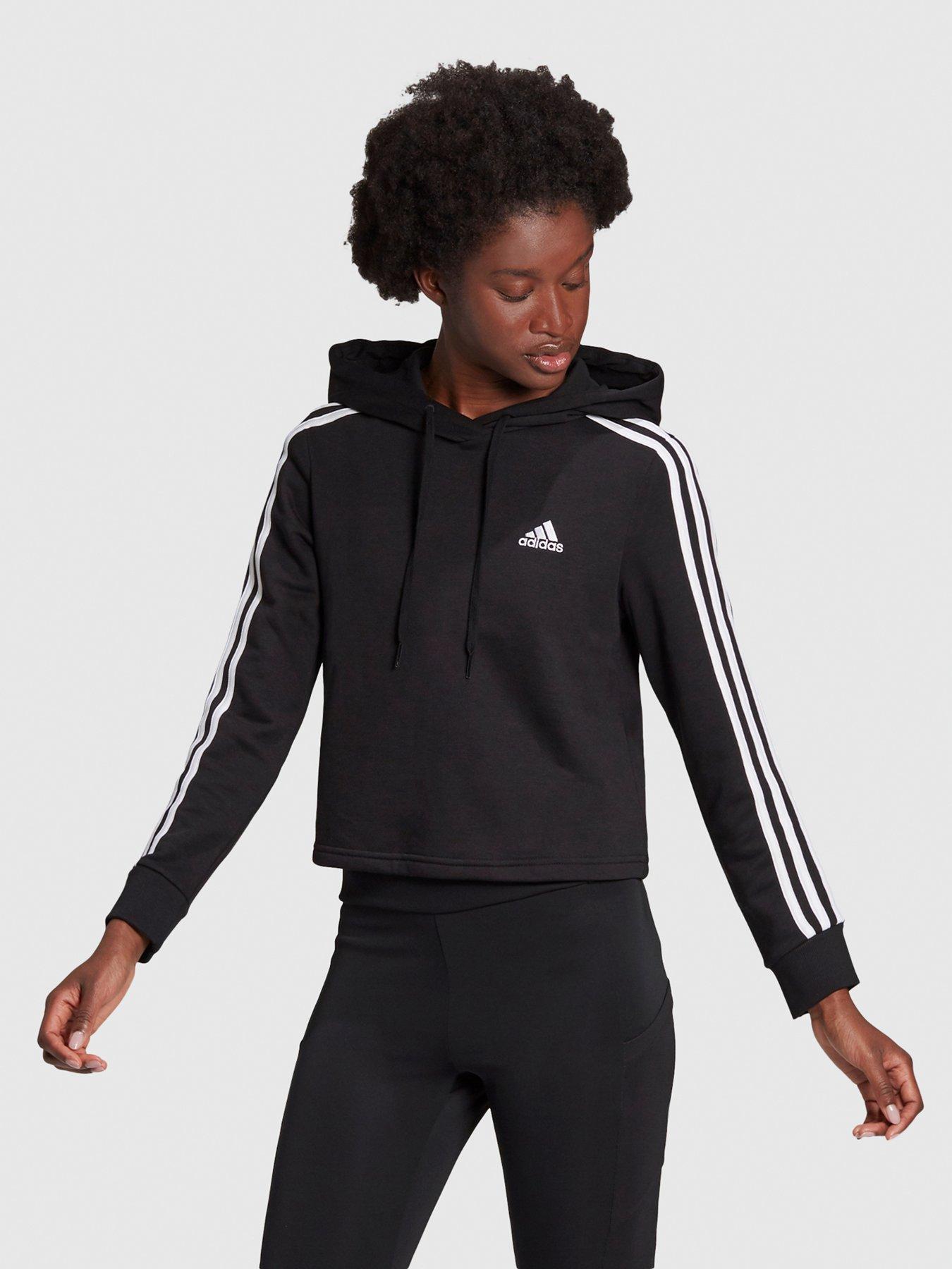 adidas-sportswear-essentials-3-stripes-french-terry-crop-hoodie-blackwhite