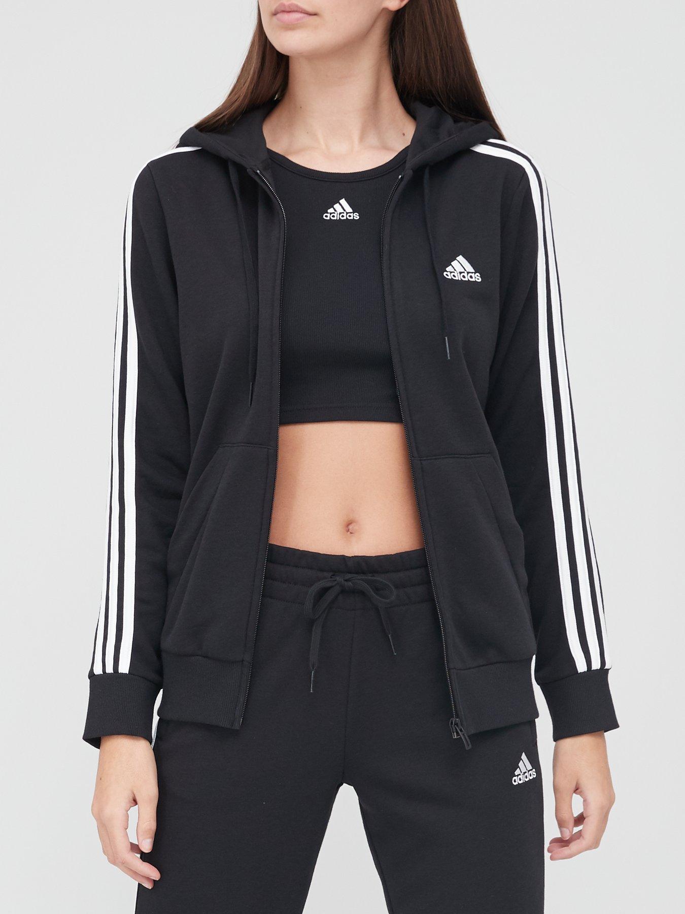 Adidas zip hoodie women's sale hotsell