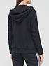 adidas-sportswear-womens-essentials-3-stripes-full-zip-hoodie-blackwhitestillFront