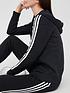 adidas-sportswear-womens-essentials-3-stripes-full-zip-hoodie-blackwhiteoutfit