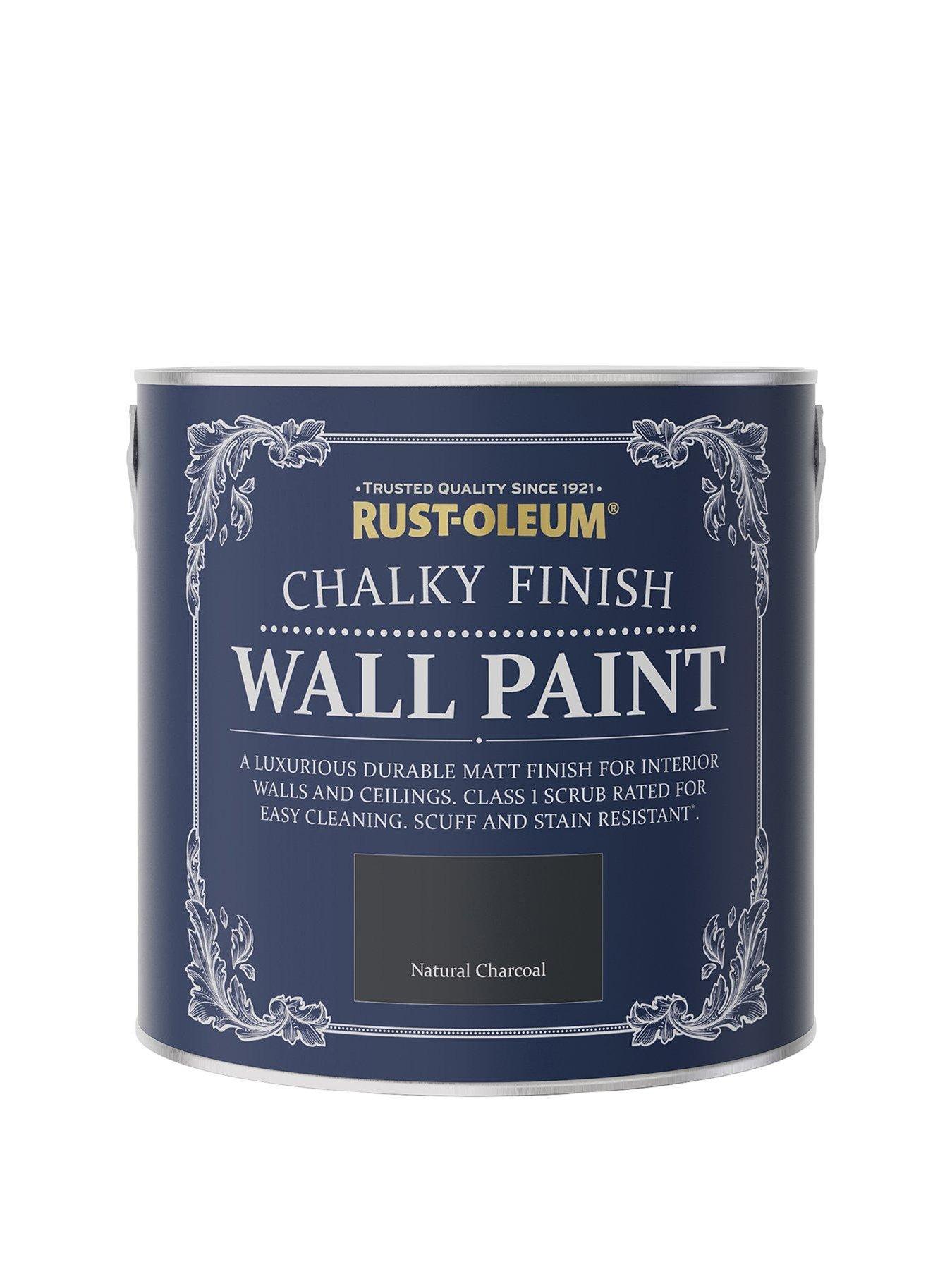 Image 2 of 5 of Rust-Oleum Chalky Finish 2.5-litre Wall Paint &ndash; Natural Charcoal