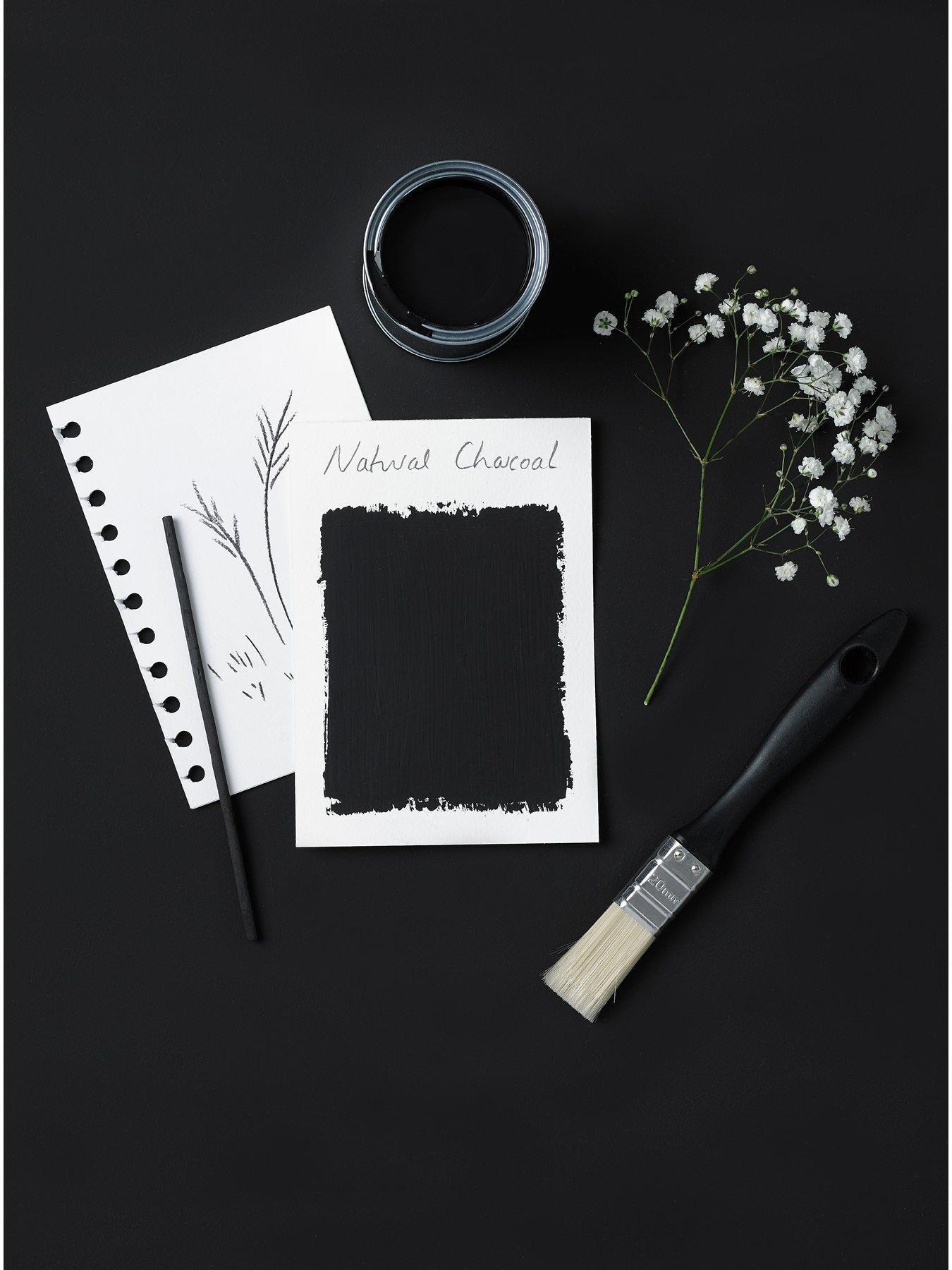 Image 4 of 5 of Rust-Oleum Chalky Finish 2.5-litre Wall Paint &ndash; Natural Charcoal