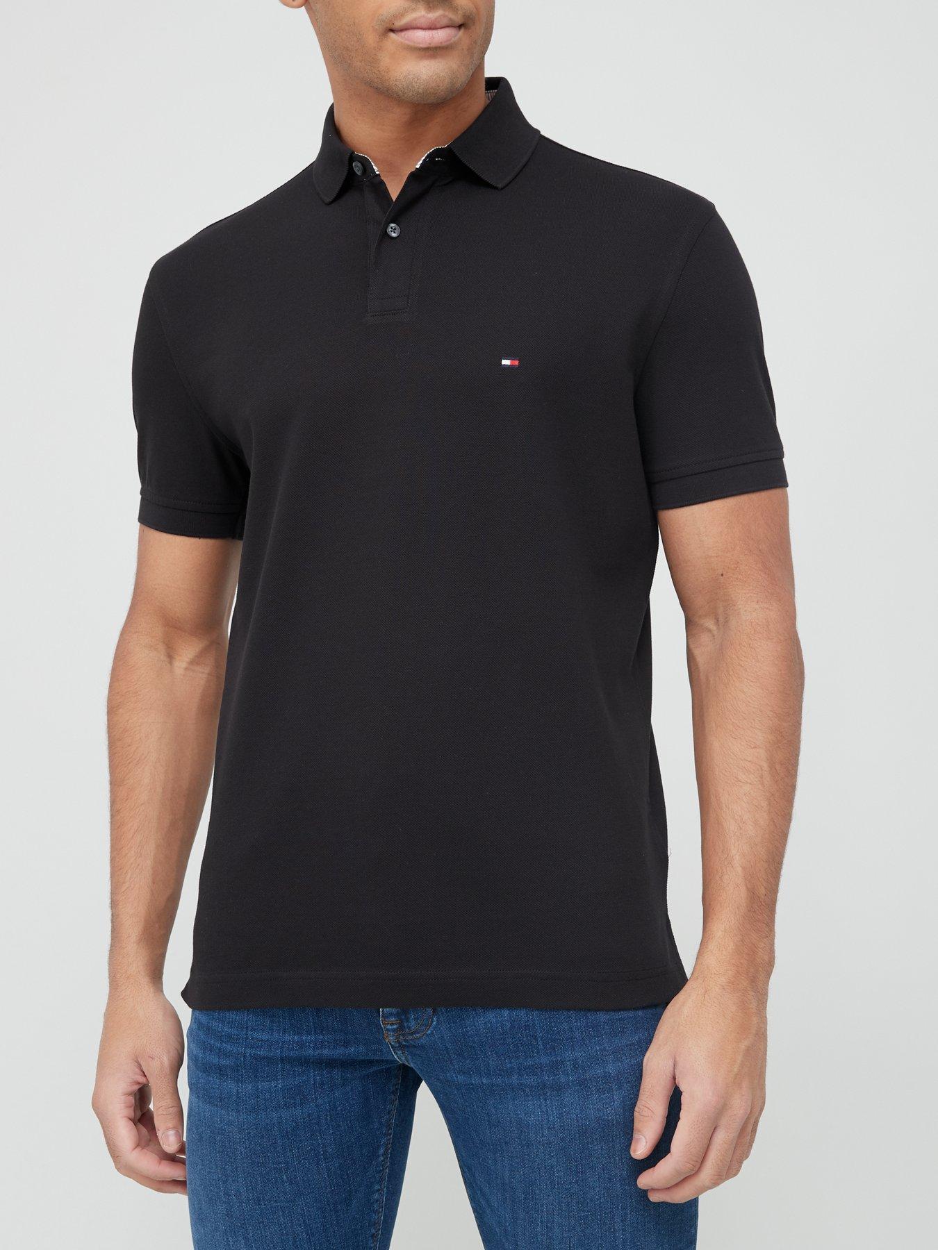 Tommy Hilfiger Tommy Hilfiger 1985 Regular Fit Polo Shirt - Black