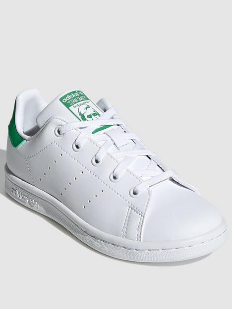 adidas-originals-stan-smith-childrens-trainers-whitegreen