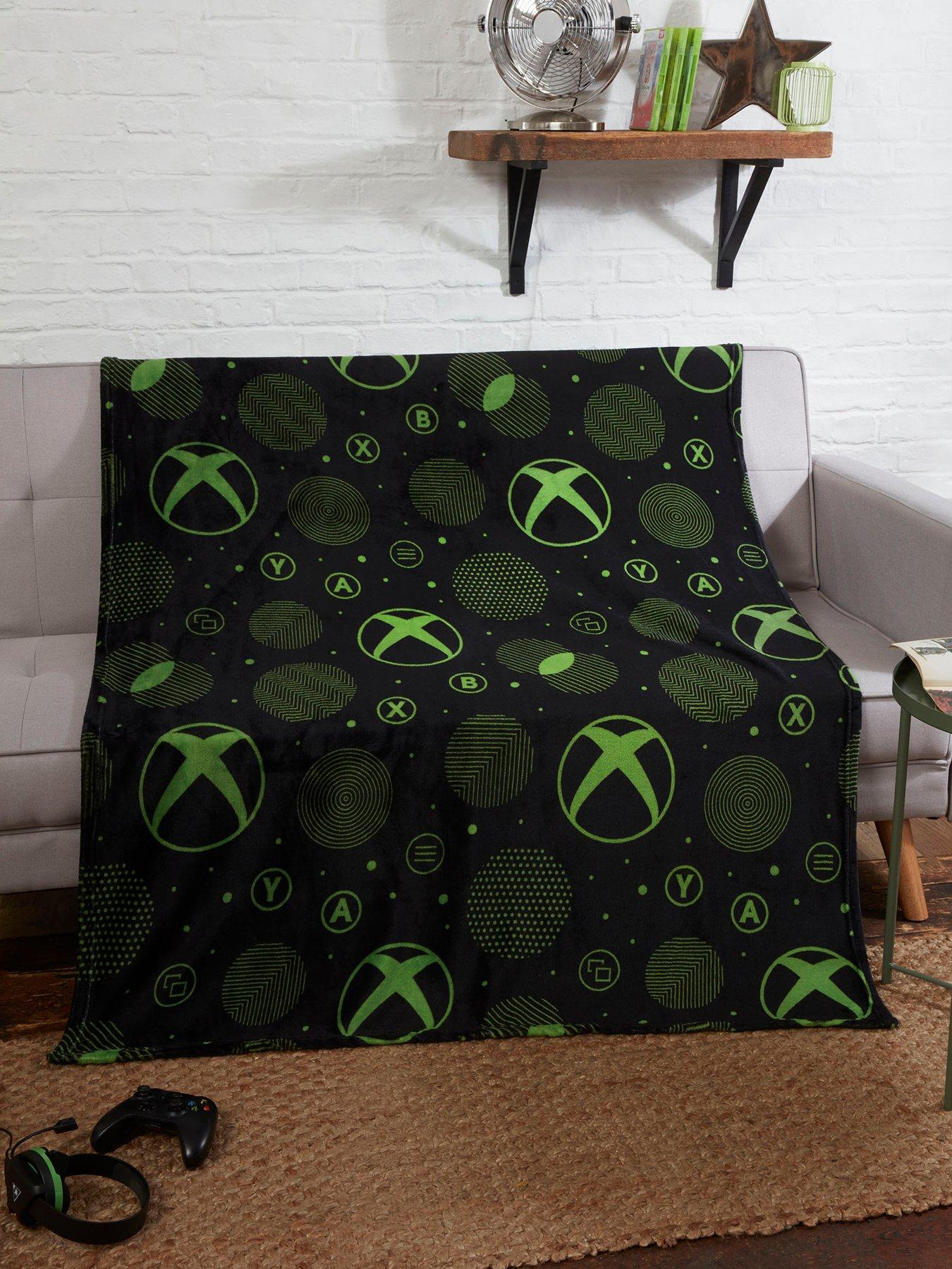 Image 1 of 4 of Xbox Sphere Fleece Blanket - Multi