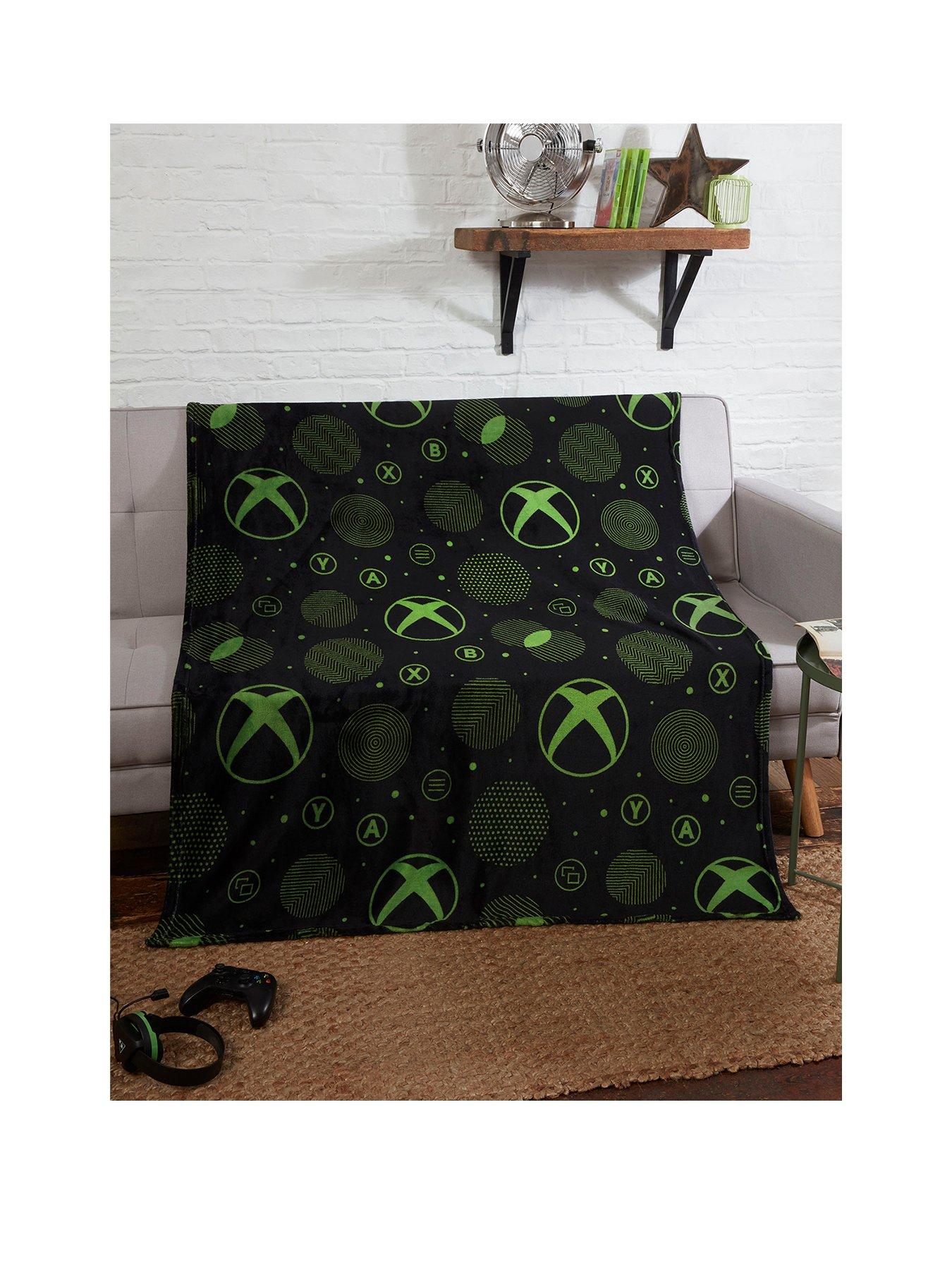 Image 2 of 4 of Xbox Sphere Fleece Blanket - Multi