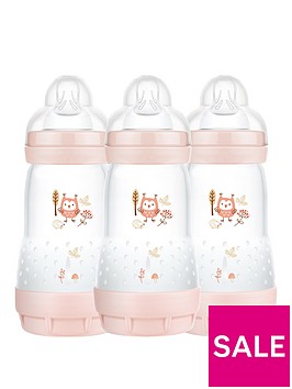 mam-easy-start-260ml-baby-bottle-3-pack-pink