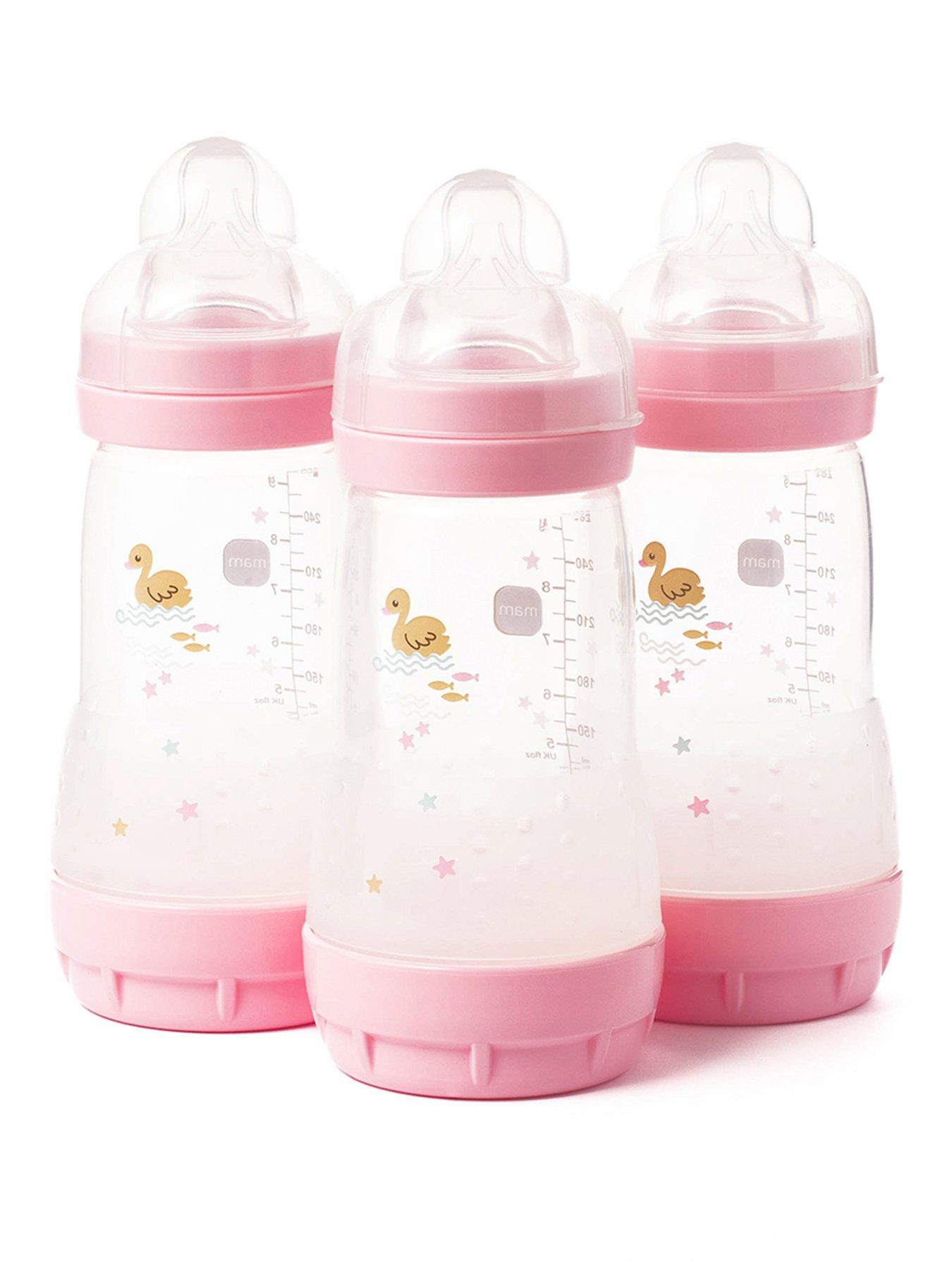 MAM Easy Start Anti-Colic Baby Bottle 260ml 3pk Lilac Very Ireland