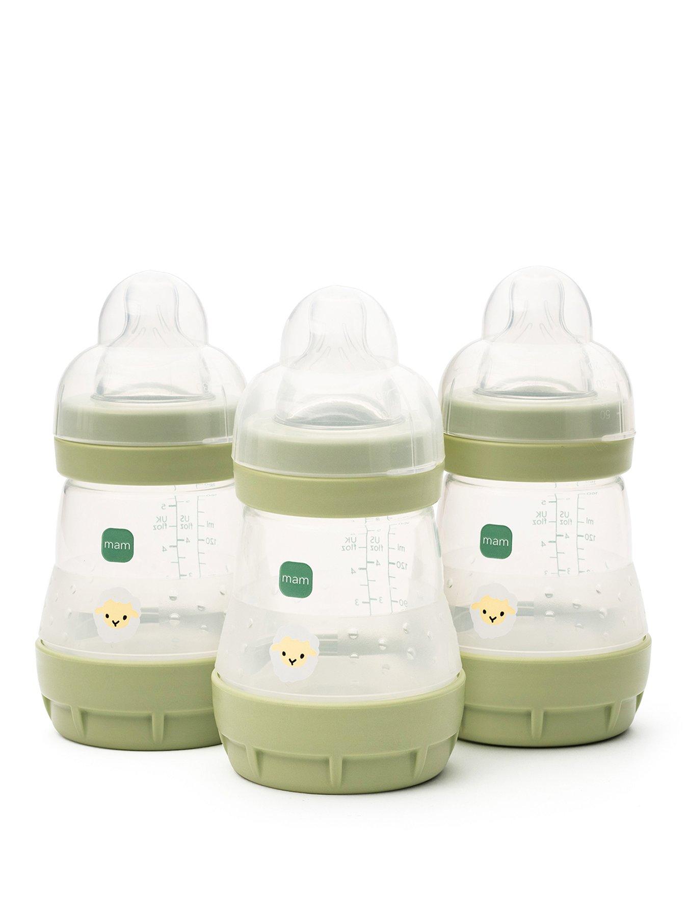 Image 1 of 6 of MAM Easy Start Anti-Colic Baby Bottle 160ml 3pk - Unisex