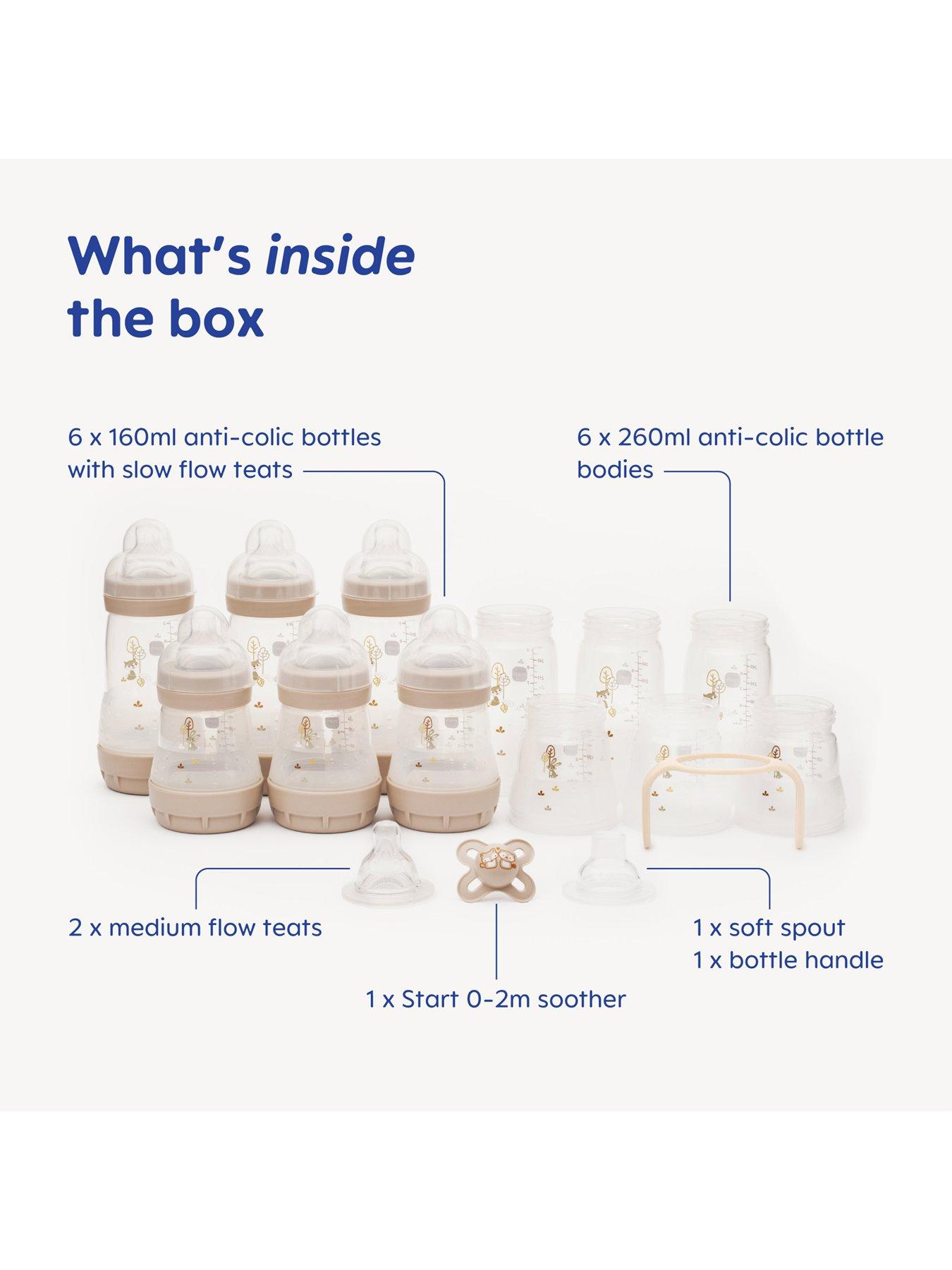 Image 2 of 6 of MAM Easy Start Anti-Colic Baby Bottle Set Large - Unisex