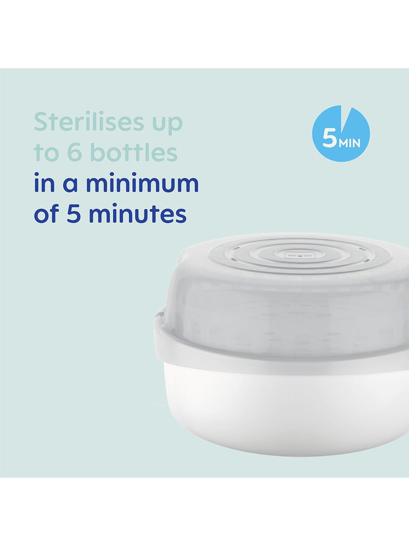 Image 2 of 5 of MAM Easy Start Bottle &amp; Microwave Steriliser Set