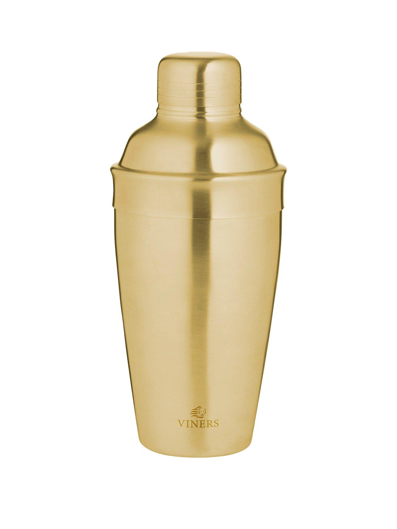 viners-brushed-gold-stainless-steel-cocktail-shakerfront