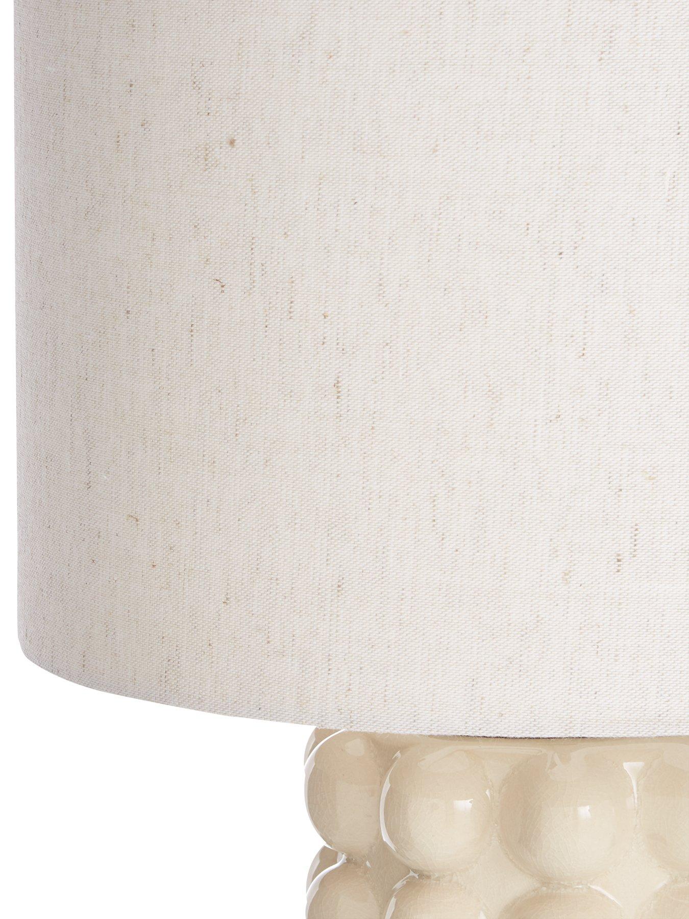 Image 4 of 4 of The Very Collection Bobble Ceramic Table Lamp