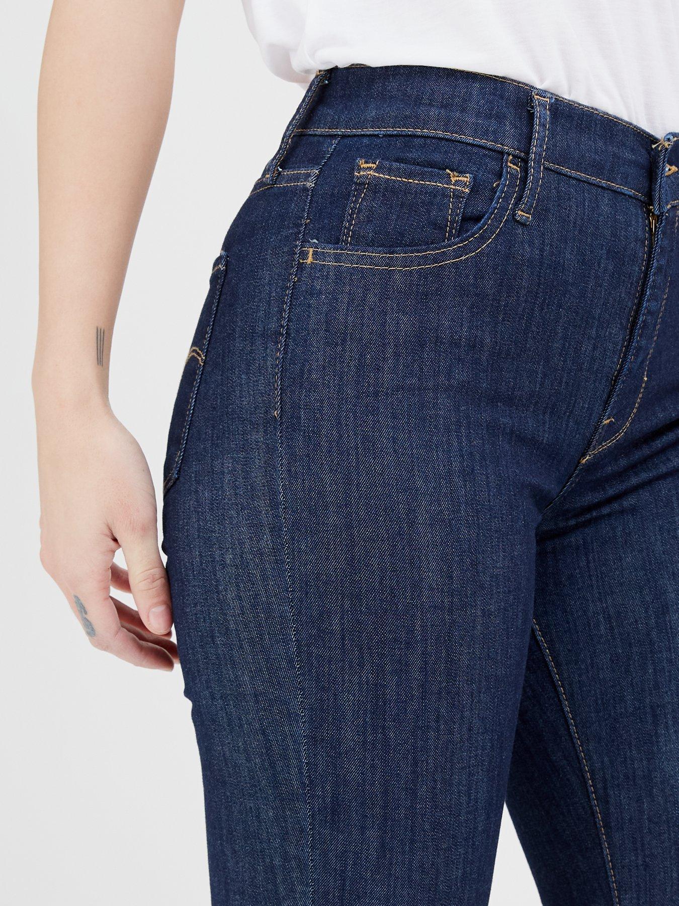 levis-720-hirise-super-skinny-blueoutfit