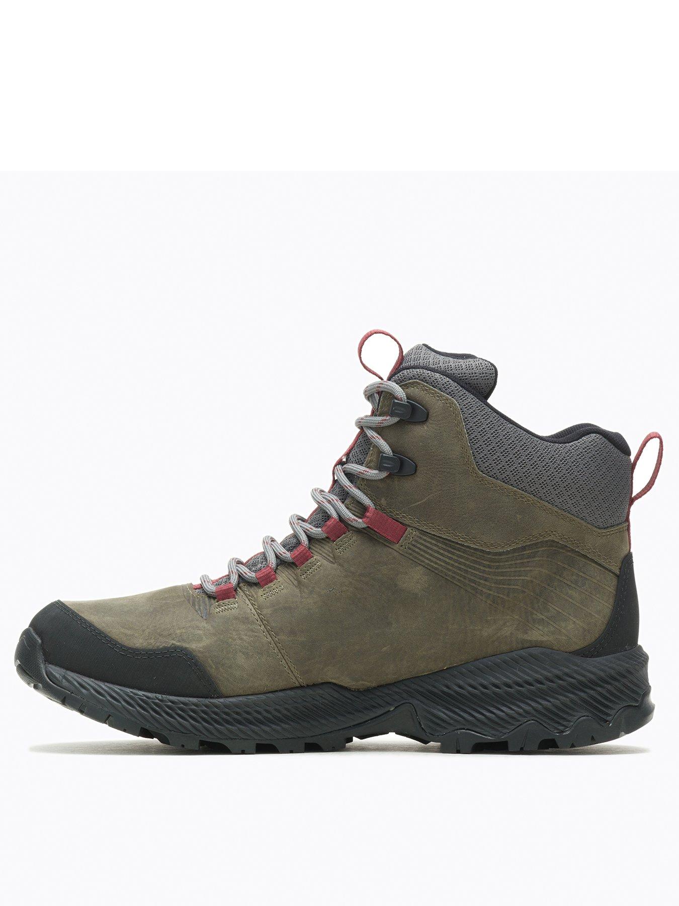 Merrell Men's Forestbound Mid Wp Hiking Boots Sale | emergencydentistry.com