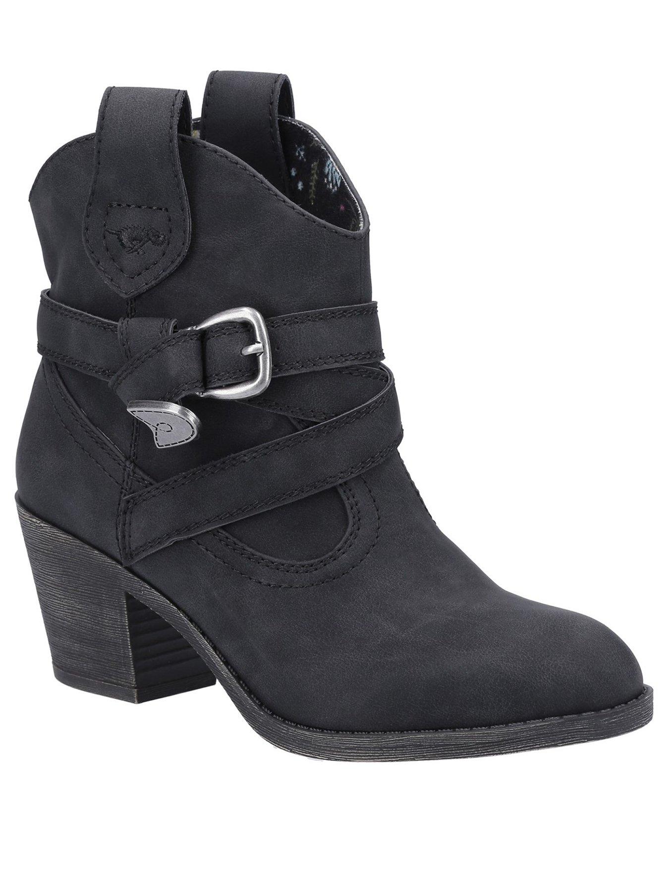 rocket-dog-satire-western-ankle-boot-blackfront