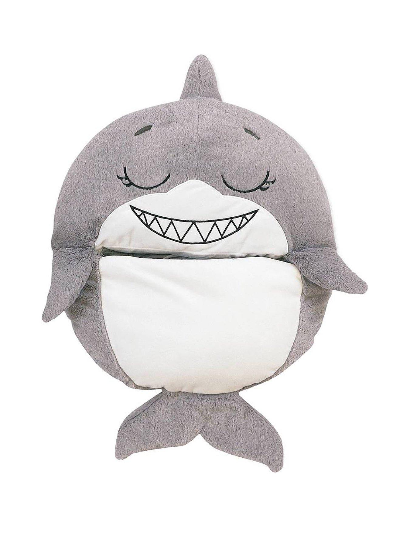 Image 2 of 6 of Happy Nappers Happy Nappers Grey Shark Sleeping Bag - Medium