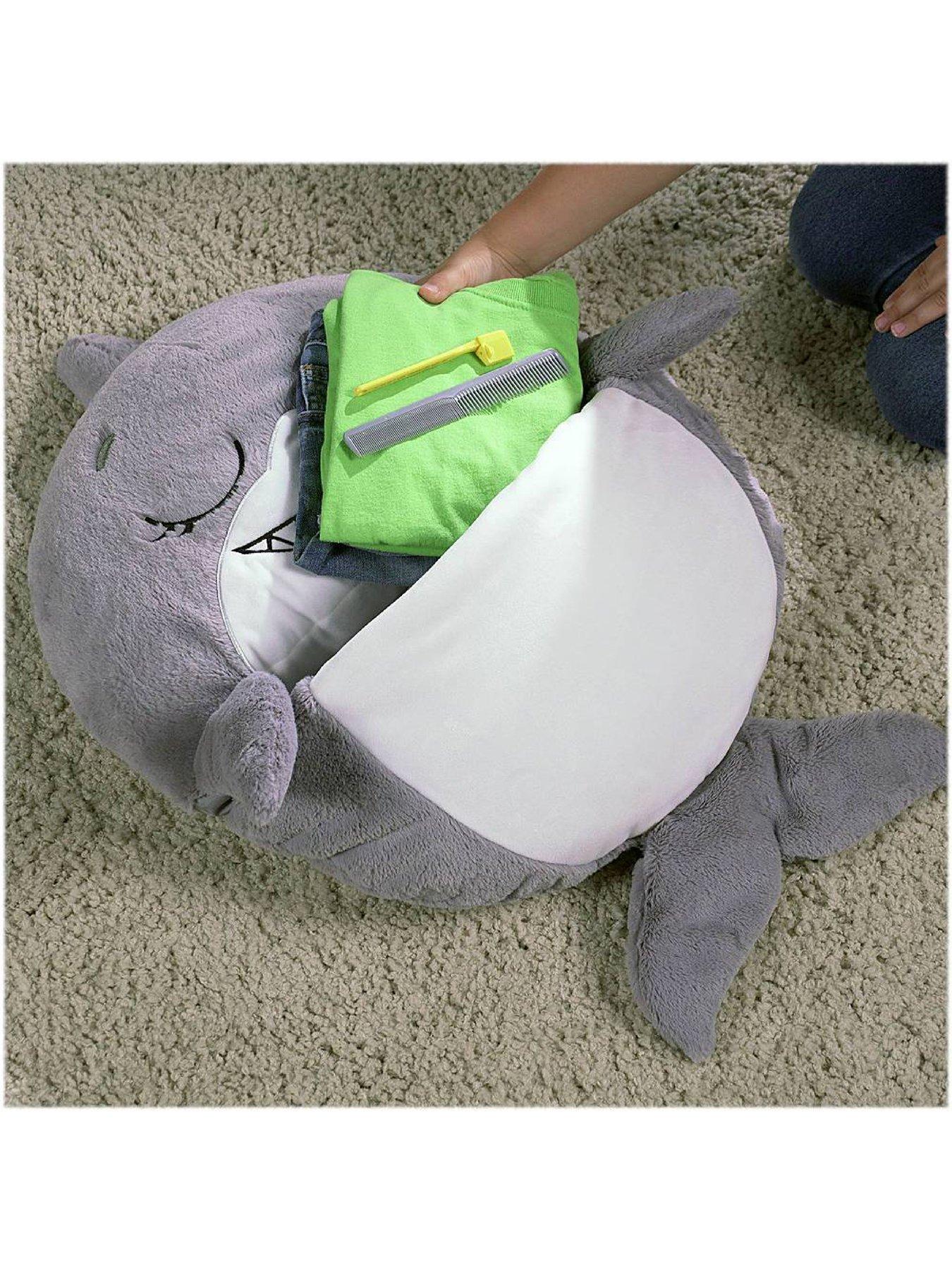 happy-nappers-happy-nappers-grey-shark-sleeping-bag-mediumdetail