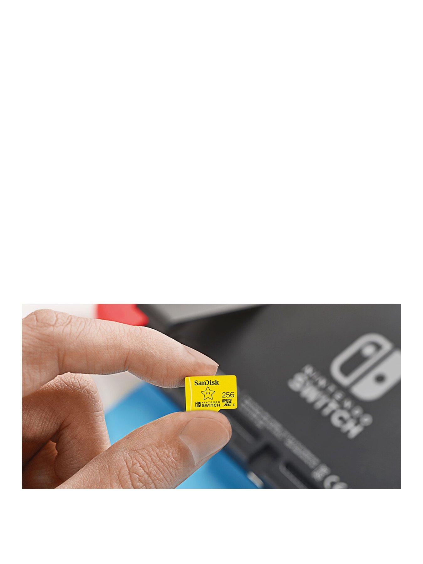 Image 3 of 4 of SanDisk 256GB microSDXC UHS-I card for Nintendo Switch