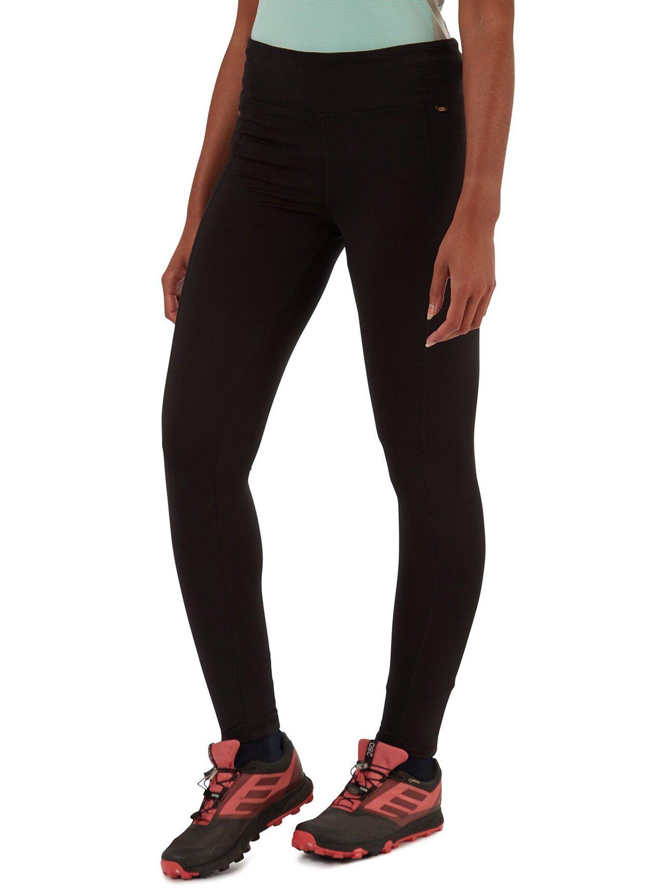 New Tek Gear Leggings Womens Size XL Black Polyester Blend Pull-On Mid  Rise-nb