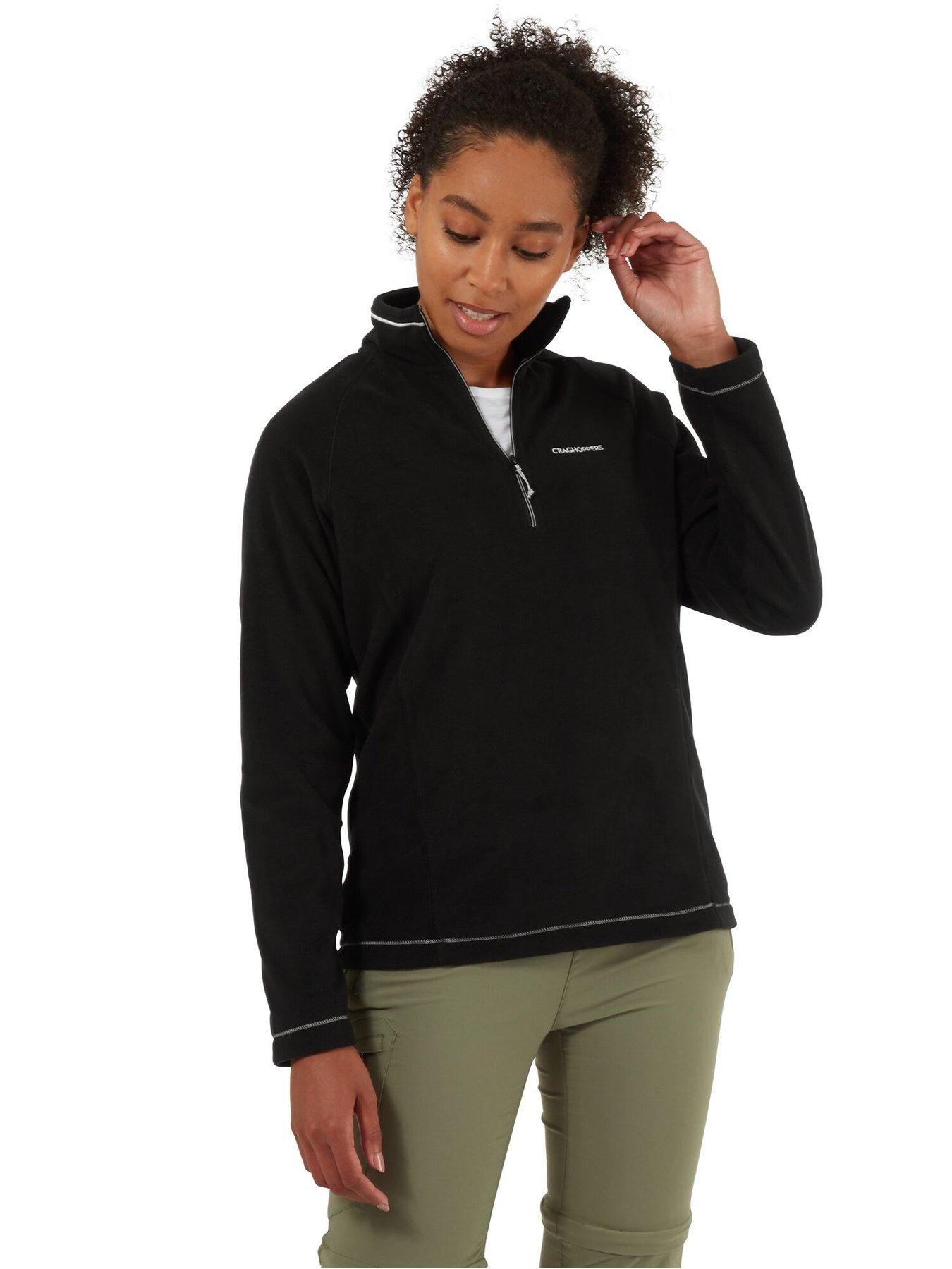 craghoppers-miska-half-zip-fleece-top-black