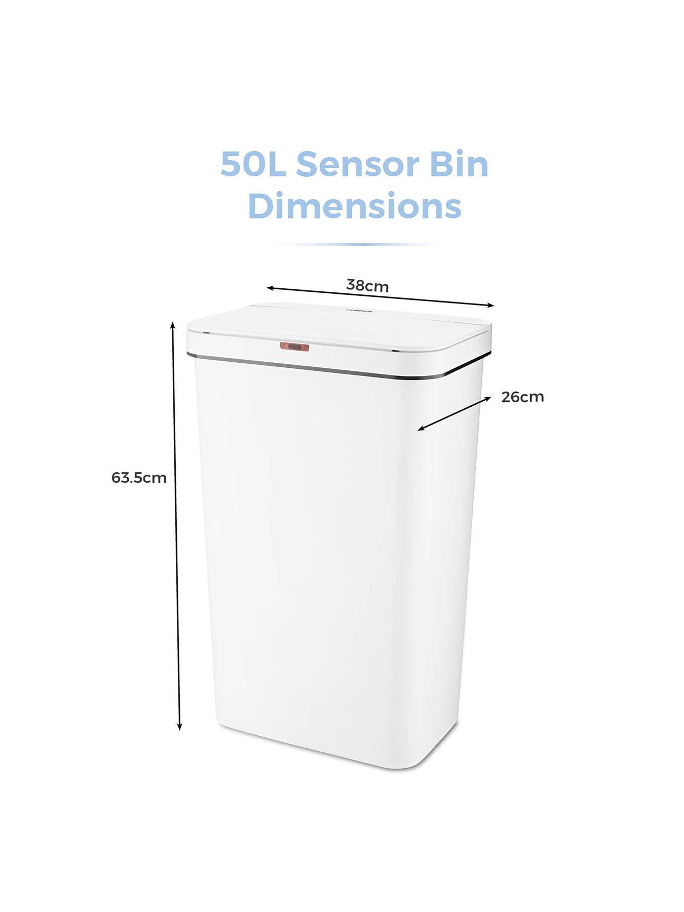 Image 6 of 6 of Tower 50-Litre Rectangular Sensor Bin