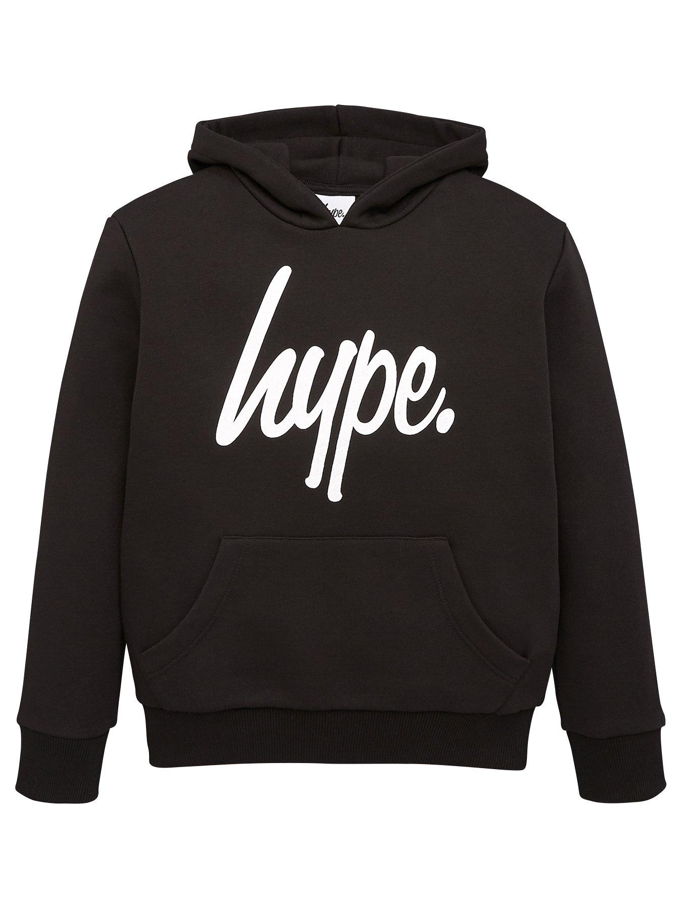 Black hype hoodie online