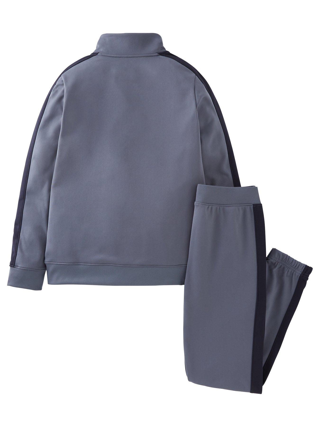 Image 2 of 3 of UNDER ARMOUR Boys Knit Track Suit - Grey