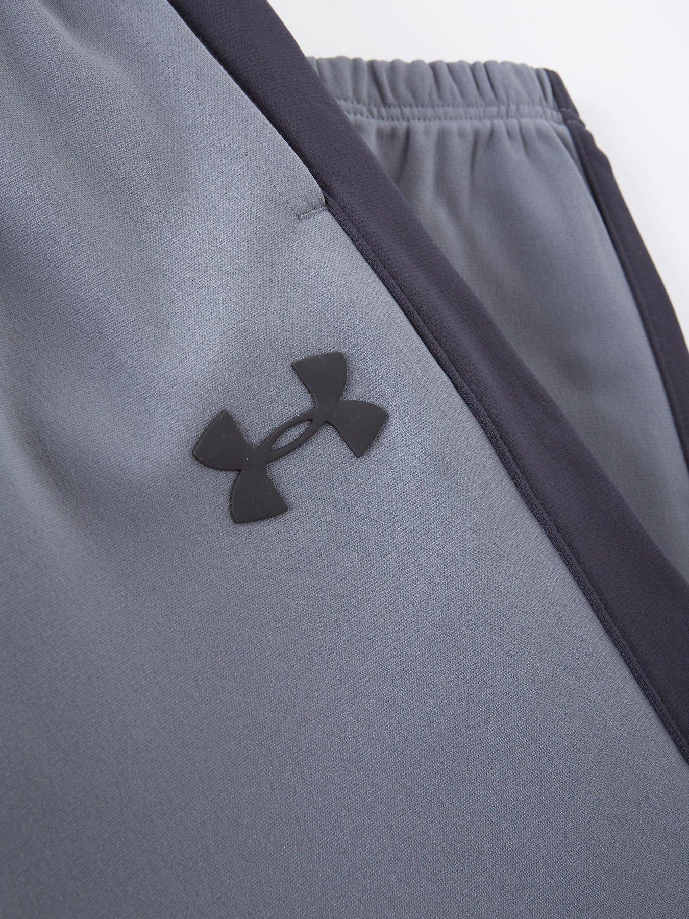 Image 3 of 3 of UNDER ARMOUR Boys Knit Track Suit - Grey