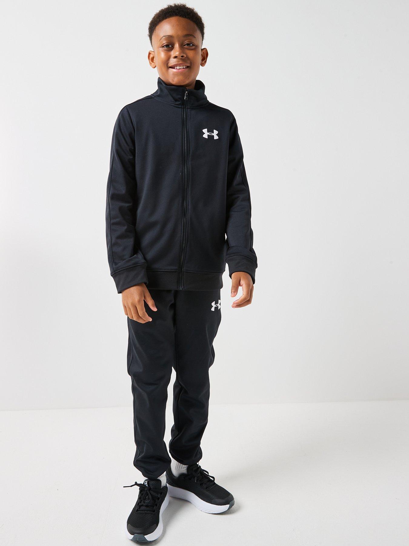 UNDER ARMOUR Boys Knit Track Suit Black Very Ireland