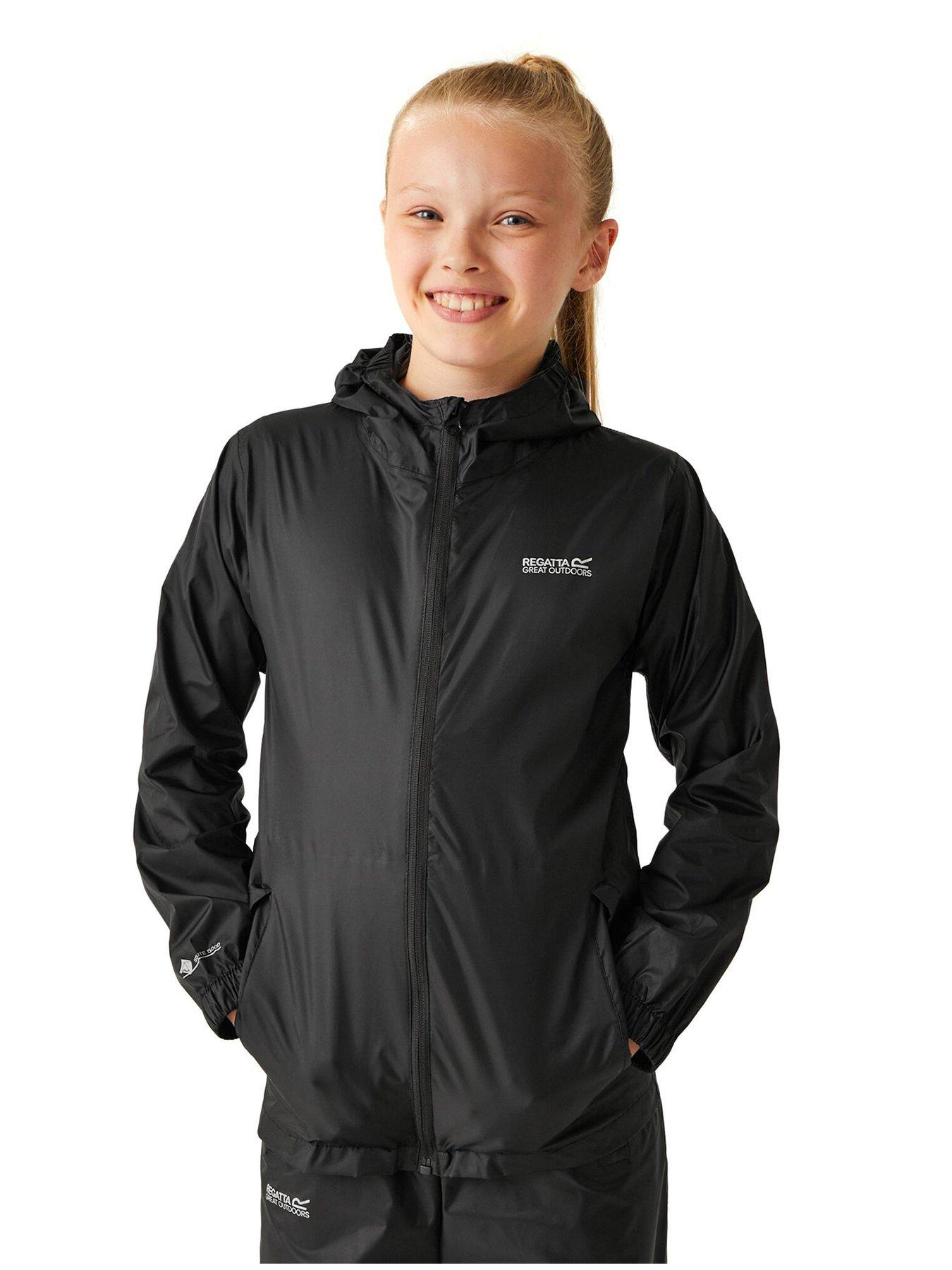 undefined Kids Pack-It Waterproof Jacket III - Black
