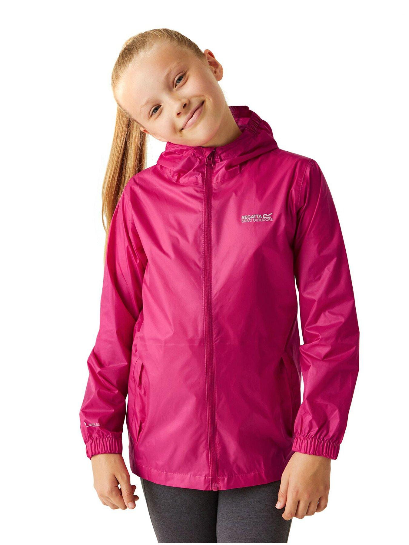 Kids Pack it Waterproof Jacket III Pink