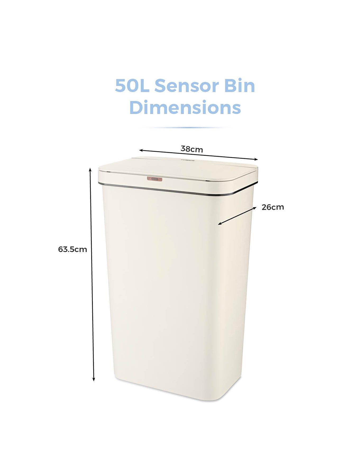 Image 6 of 6 of Tower 50 Litre Rectangular Sensor Bin