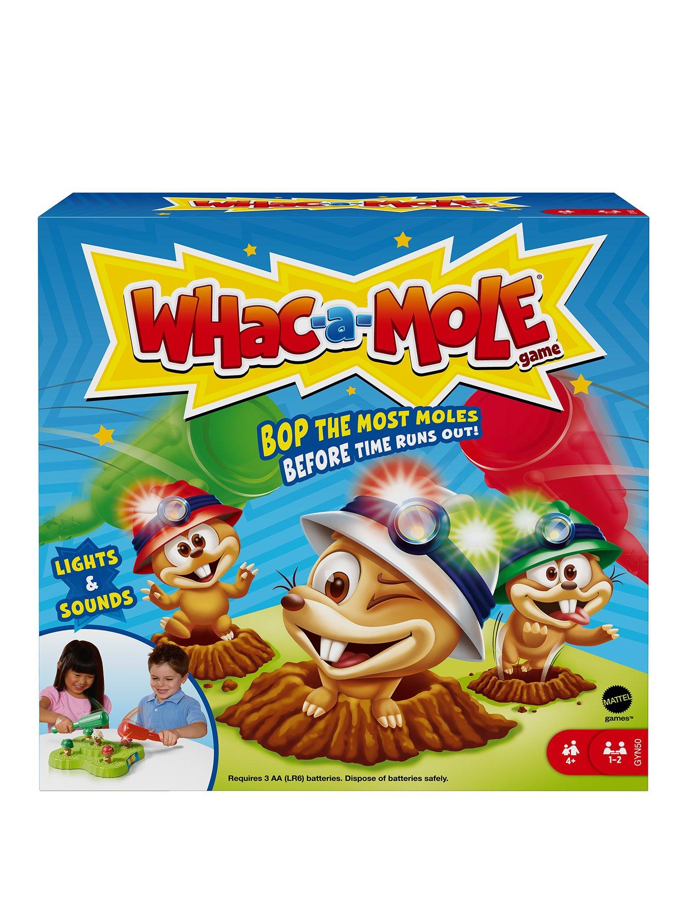 Image 1 of 6 of Mattel Whac-A-Mole - The&nbsp;Kids Arcade Game with Mallets