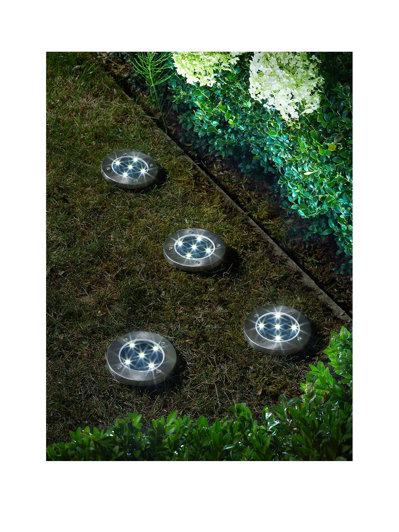 Image of Smart Solar 4 Pack Solar Up Lights