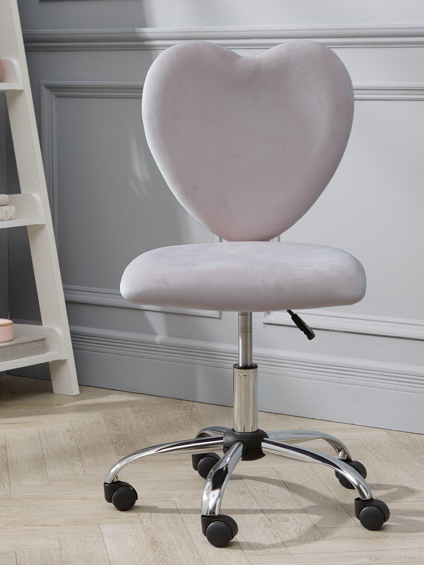 The Very Collection Heart Office Chair - Grey - FSC® Certified