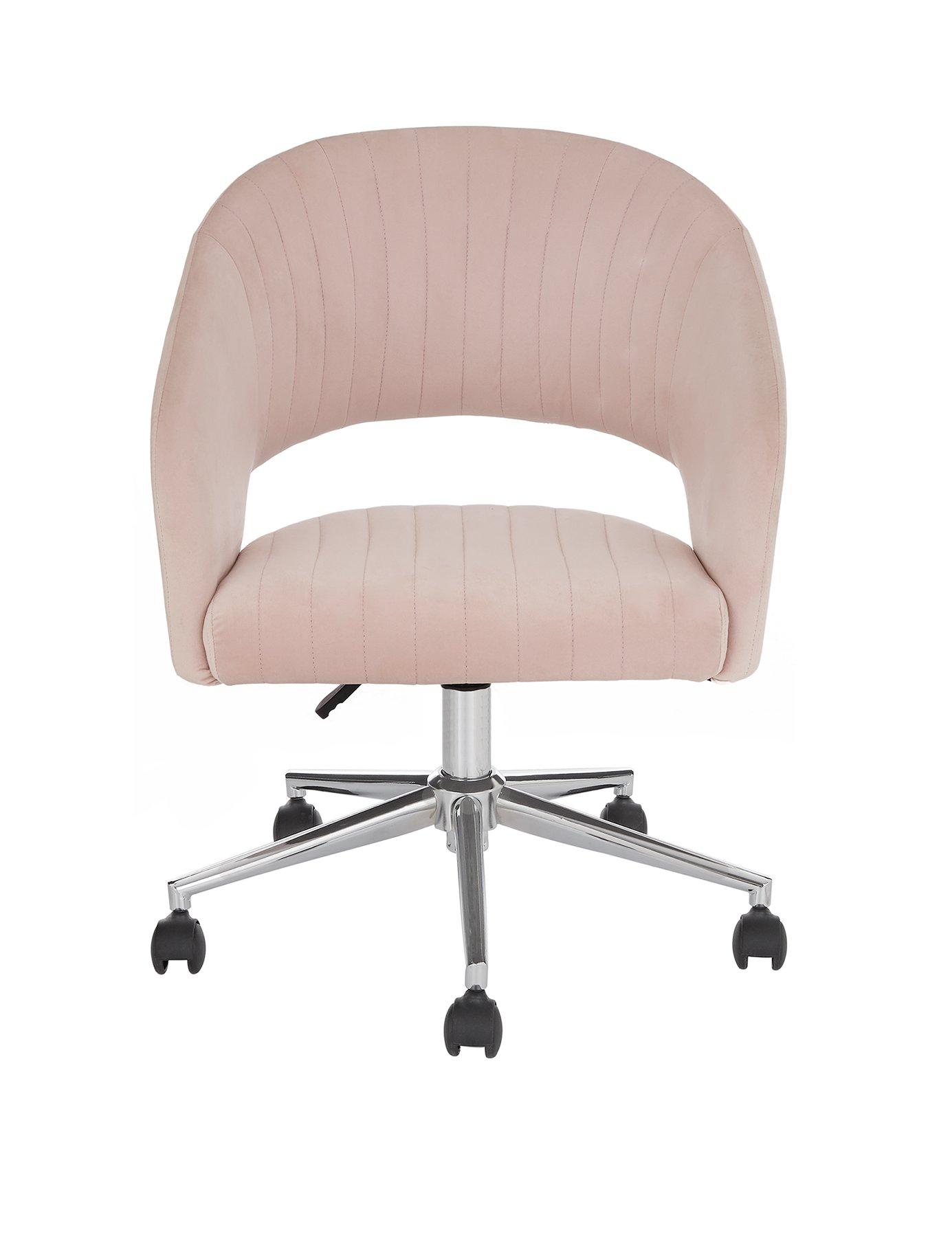 Image 2 of 4 of The Very Collection Solar Fabric Office Chair - Pink&nbsp;- FSC&reg; Certified