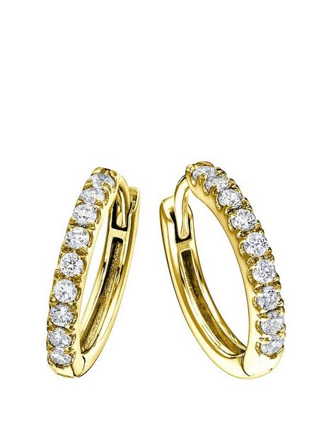 created-brilliance-julianbsp9ct-yellow-gold-032ct-lab-grown-diamond-hoop-earrings