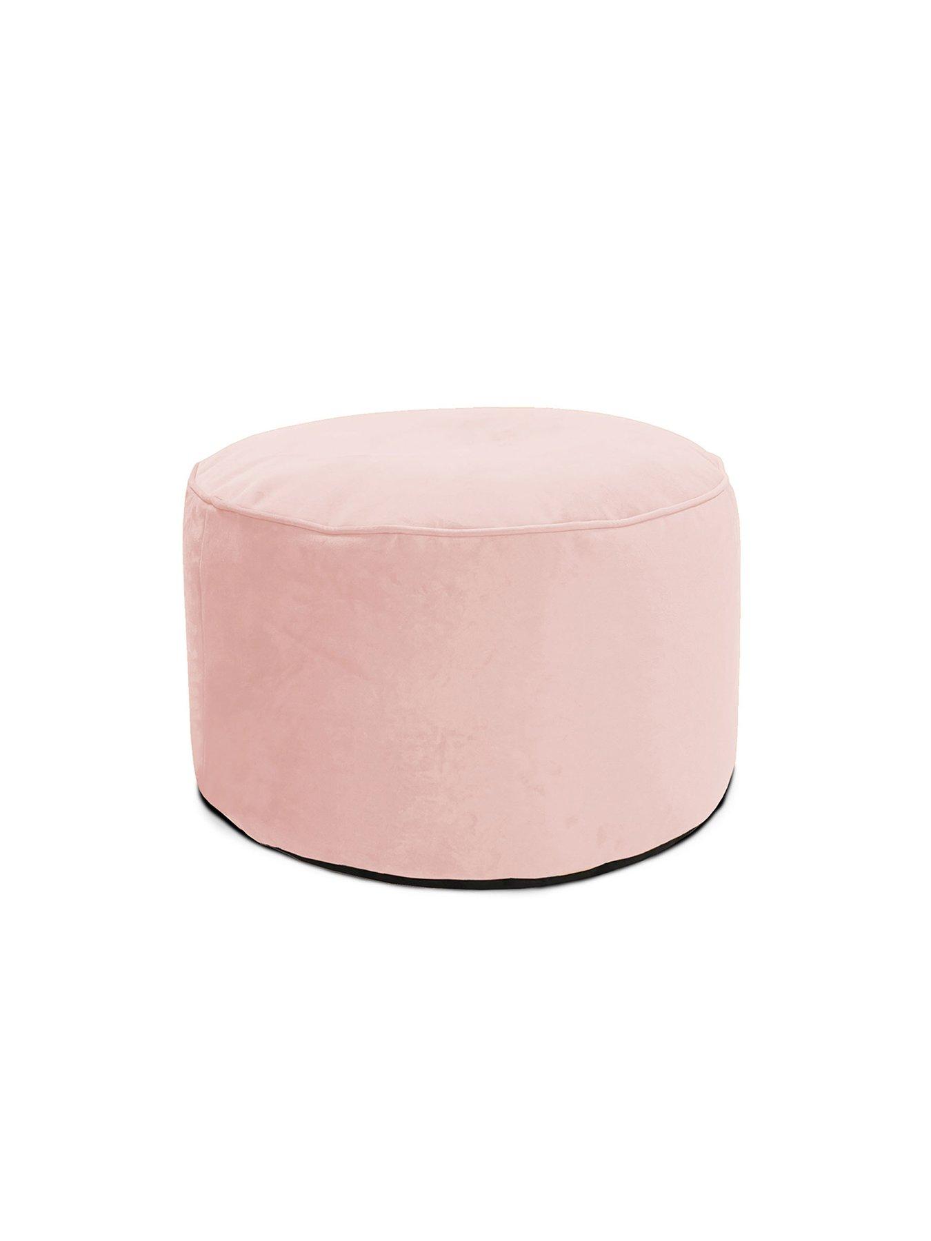 rucomfy-velvet-pouffe-beanbagstillFront