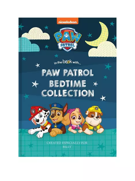 prod1090054845: Personalised Paw Patrol Bedtime Collection Book