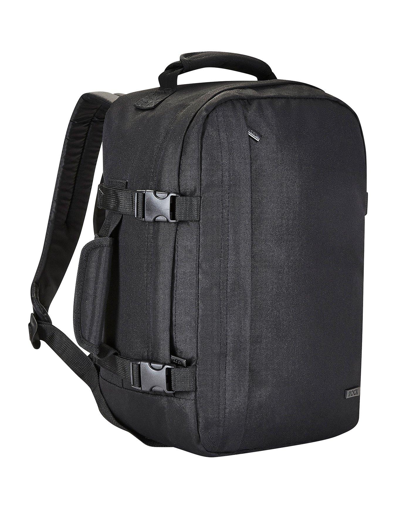 Rock Luggage Small Cabin Backpack Black Very Ireland