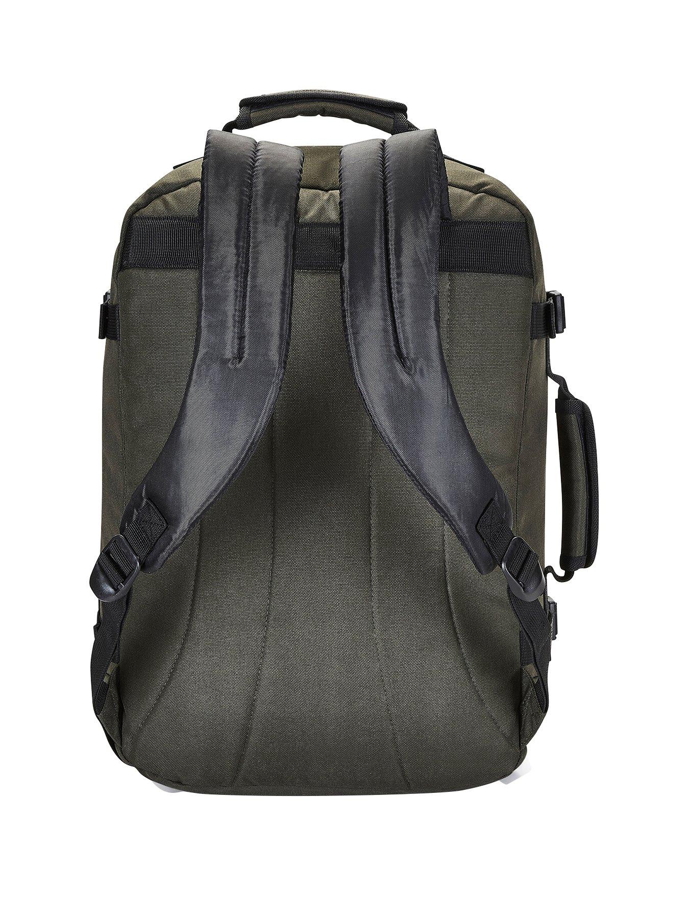 Navy store green backpack