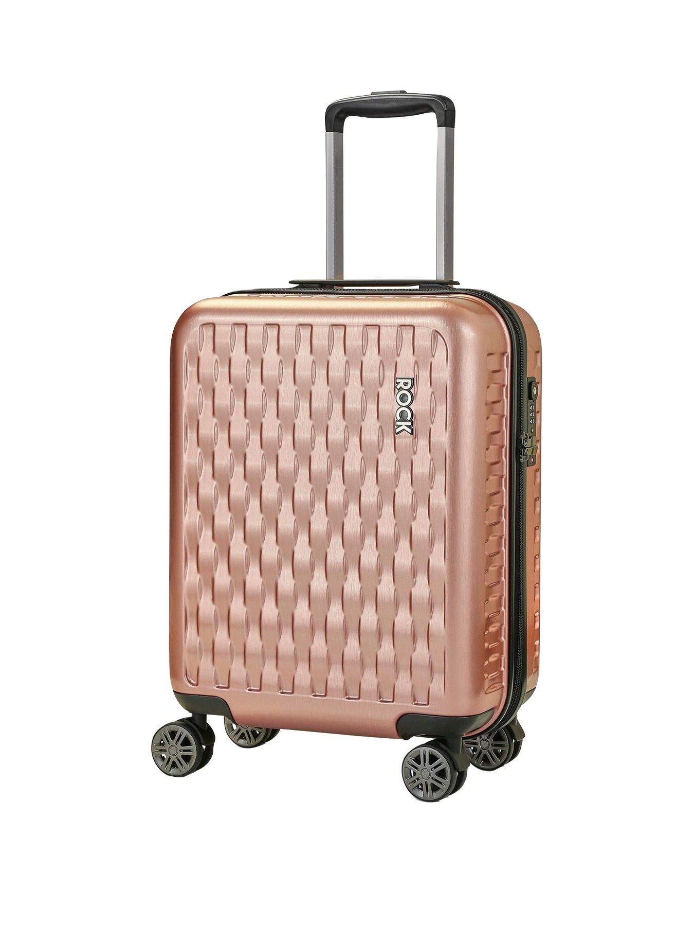 rock-luggage-allure-carry-on-8-wheel-suitcase-rose-pinkfront